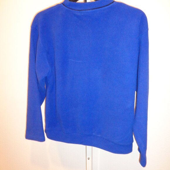 Bike Women's Vintage Fleece Pull On Top Size Small Polyester Long Sleeve - Picture 8 of 11